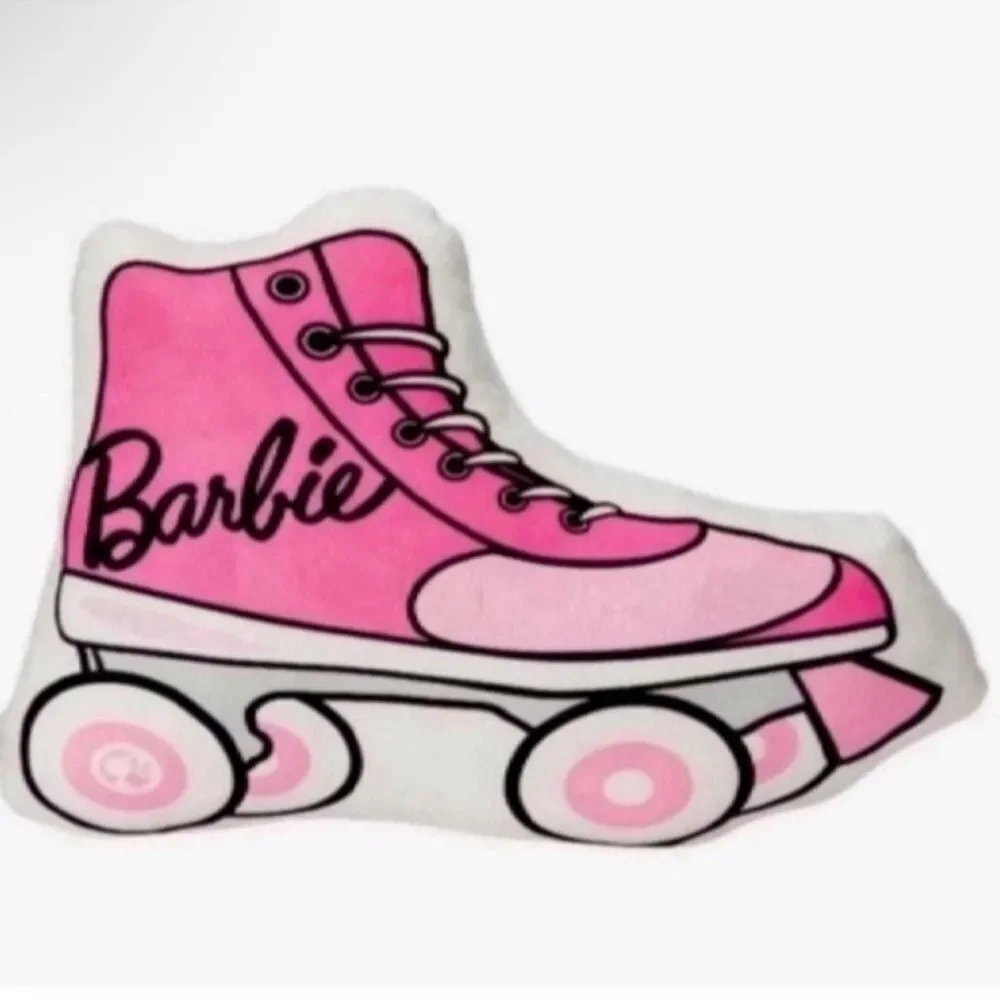 NEW Beautiful Pink Barbie Roller Bed Pillow